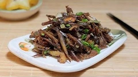 Khô cá cơm kho khế  Á Âu | Kênh Ẩm Thực Bốn Miền