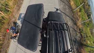 4K POV Topload Ride on Winding Mountain Road | Edge Wheel View Scenic Drive