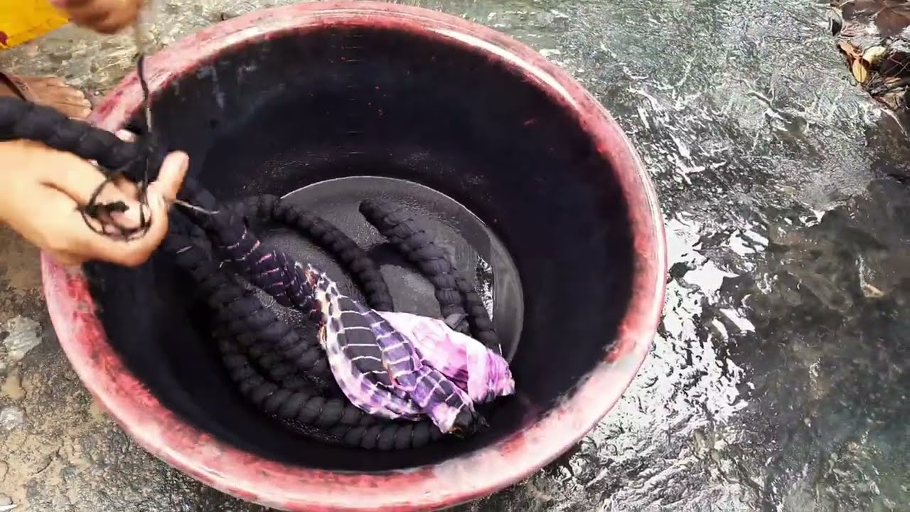 Shibori technique || tiedye pattern P:63|| Amazing colour technique