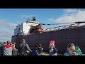 MV Paul R. Tregurtha freighter coming in to port (Oct. 7th, 2017 @ 3pm)