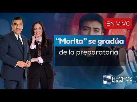 Hechos Meridiano | Reconocen al futbolista Gilberto Mora en graduación de preparatoria (8/07/26)