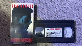Opening To Mission Impossible 1996 Vhs