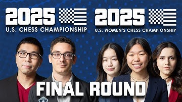 2025 U.S. Chess Championships: Round 11 | Caruana & Wesley Race for the Title!