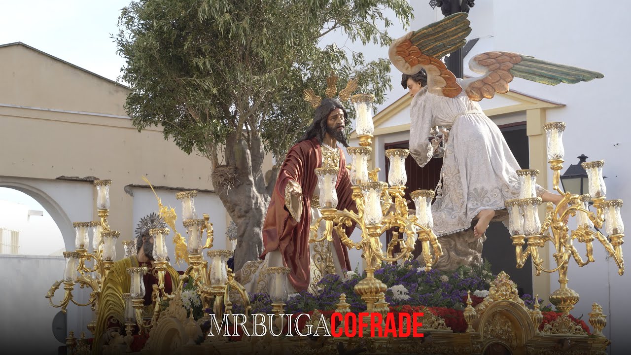 [4k] SALIDA ORACIÓN EN EL HUERTO | Semana Santa 2025 Cádiz | AM LA SALUD