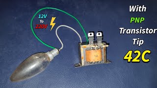 Simple Inverter TiP 42C  || 12V to 220V
