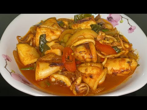Mantap! Sotong di Masak Sama Serbuk Kari Ikan | Really Great Cuttlefish Cook With Curry Powder Mantap! Sotong di Masak Sama Serbuk Kari Ikan | Really Great Cuttlefish Cook With Curry Powder