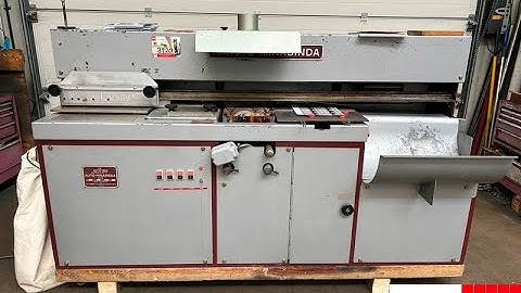 Sulby MKII autominibinda   single clamp perfect book binding machine for sale   Gab Supplies Ltd   1