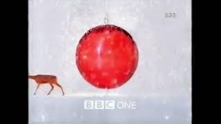 BBC One Christmas Ident 24th December 1998