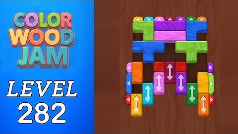 Color Wood Jam Level 282 Walkthrough