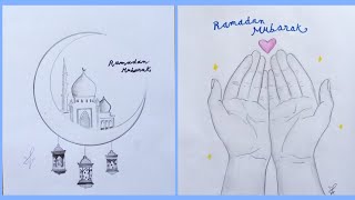 2 Ramadan Art Ideas Step-By-Step For Beginners - Drawing Tutorial