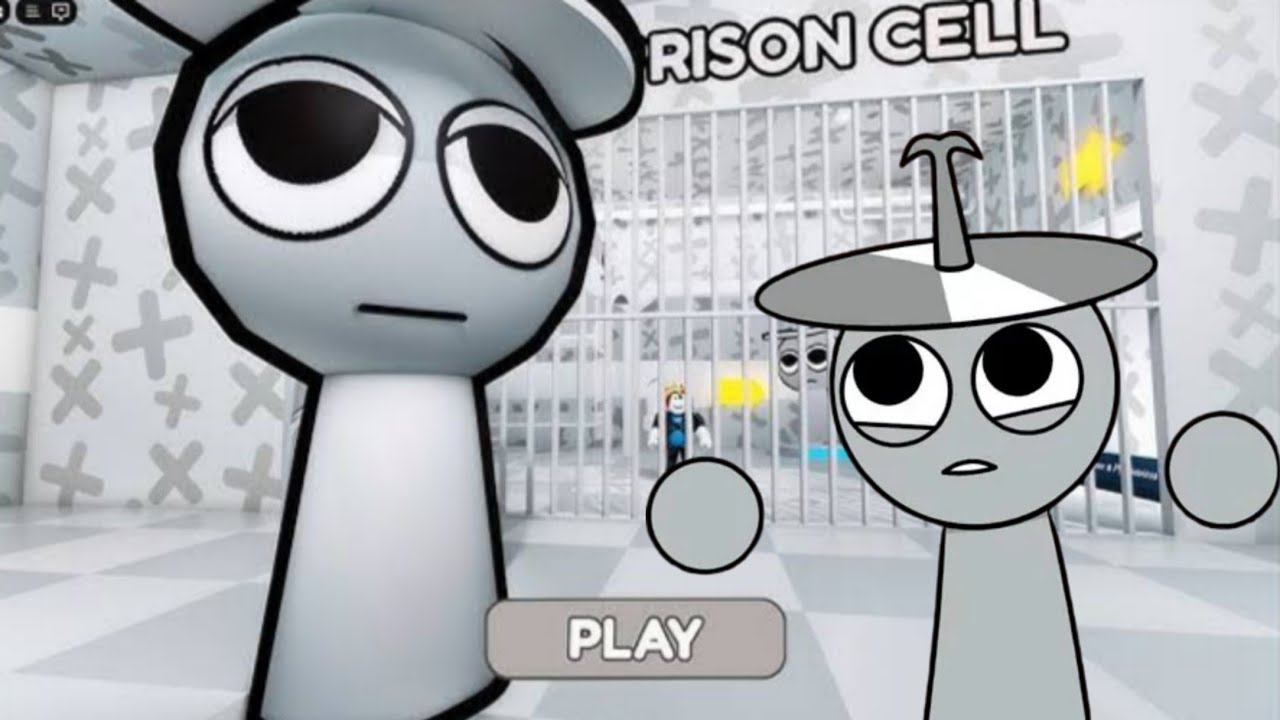 SILVER SPRUNKI BARRY'S PRISON RUN SCARY OBBY! ROBLOX GAMEPLAY