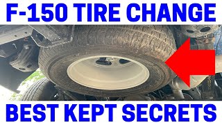 Ford F-150 How To Locate The Jack, Lower The Spare Tire And Position The Jack