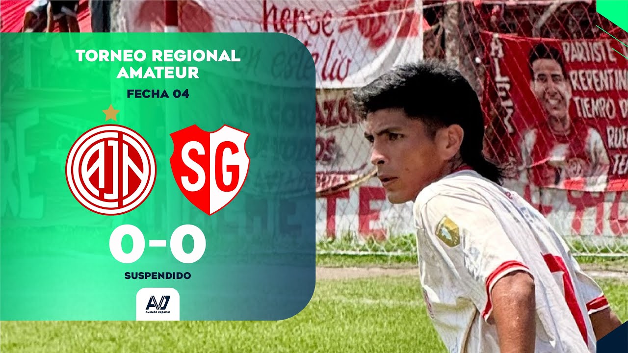 RESUMEN: Jorge Newbery 0-0 Sportivo Guzmán | Fecha 4 - Torneo Regional Amateur 2025/26 | SUSPENDIDO