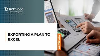 Exporting a Plan to Excel