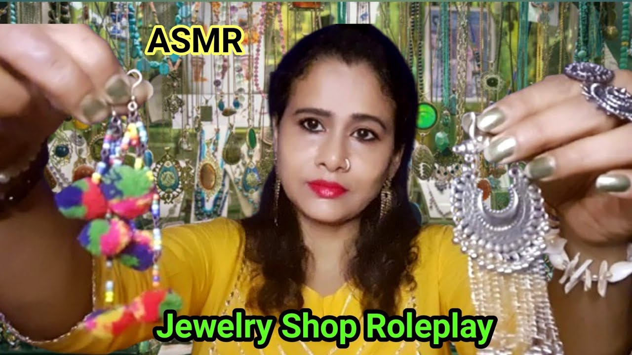 ASMR Jewelry Shop Roleplay | Soft Spoken Saleswoman & Sparkling Sounds| Dearly ASMR