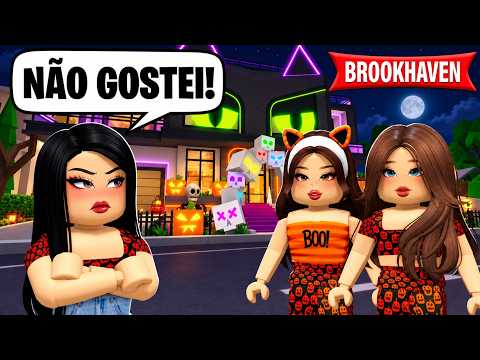 OUR NEIGHBOR IS JEALOUS OF OUR NEW HALLOWEEN HOUSE | Brookhaven RP Stories | Roblox