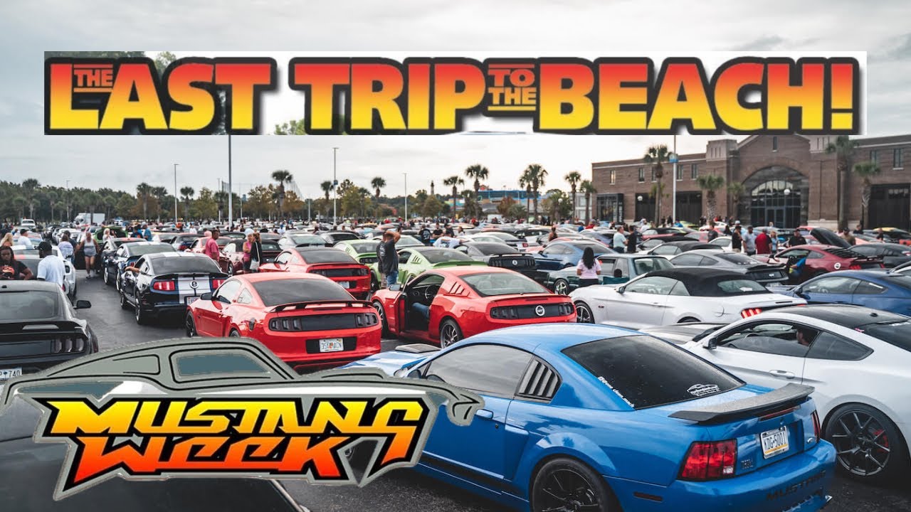 Mustang Week 2022 FULL RECAP The LAST Trip to The Beach! YouTube