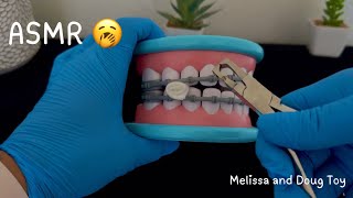 ASMR | Dentist Roleplay, Removing Braces and Cavity / Placing Silver Fill (Melissa and Doug Toy)