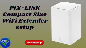 PIX-LINK Compact Size WiFi Extender Setup Using WPS Push Button | Easy Step-by-Step Guide