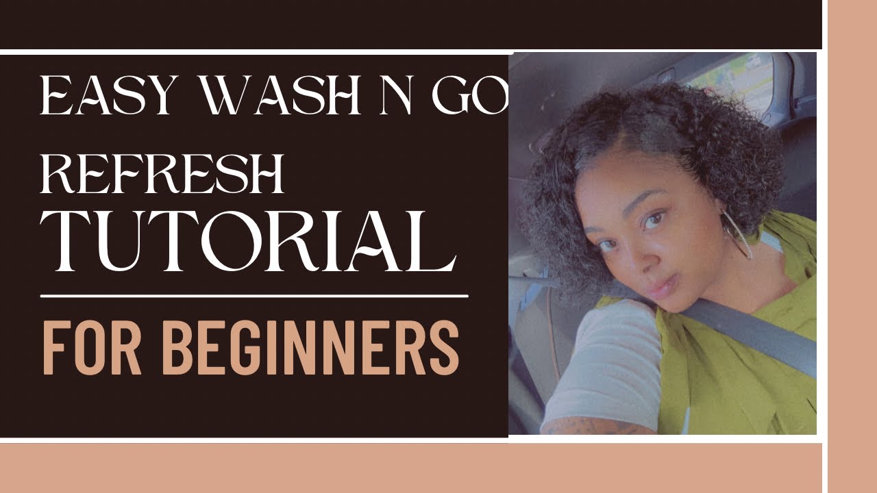 Quick & Easy Wash and Go Refresh for Natural Hair | Revive Curls in Minutes!
