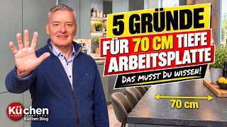 5 Gründe für eine 70 cm tiefe Arbeitsplatte DIE MUSST DU WISSEN