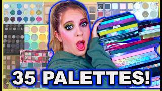 Ranking *ALL* The Eyeshadow Palettes I’ve Tried in 2026 (So Far) 👀