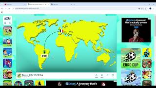 Main game soccer skills world cup (poki).Part 1.