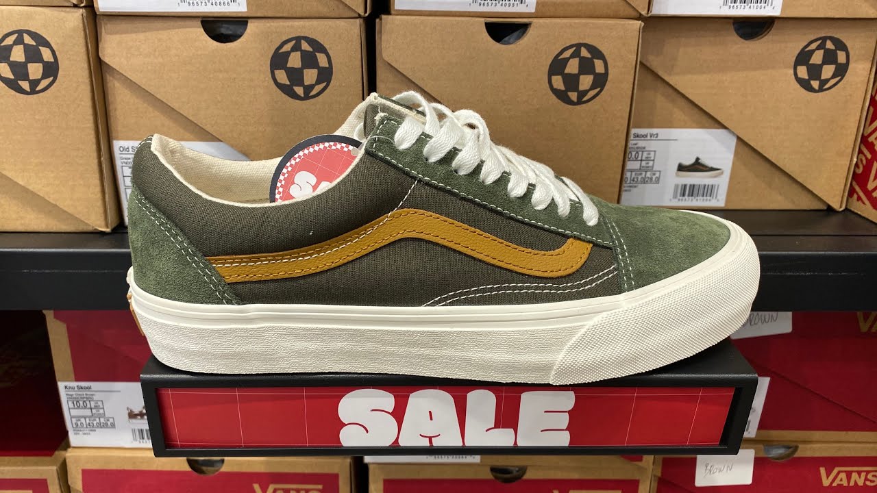 Vans Old Skool Vr3 “Grape Leaf” - Style Code: VN0005UB50K - YouTube