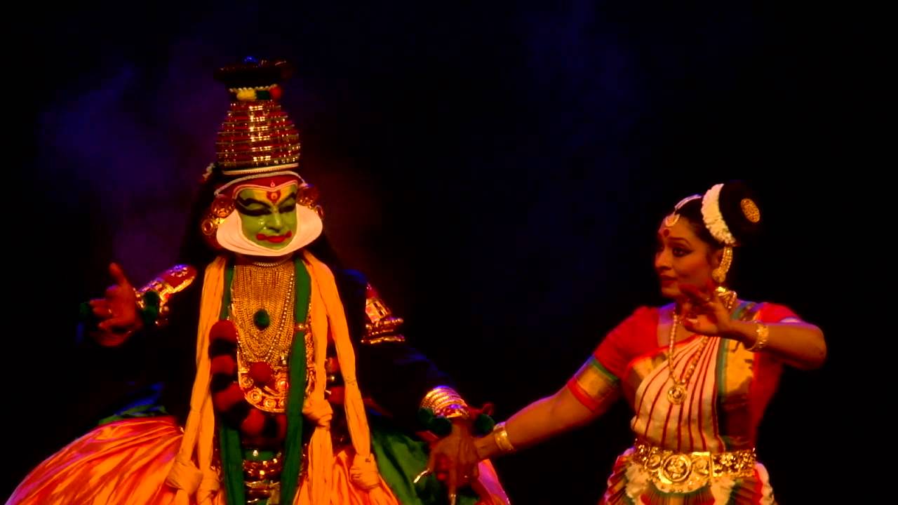 Radha-Madhavam- A fusion production in Kathakali and Mohiniyattam
