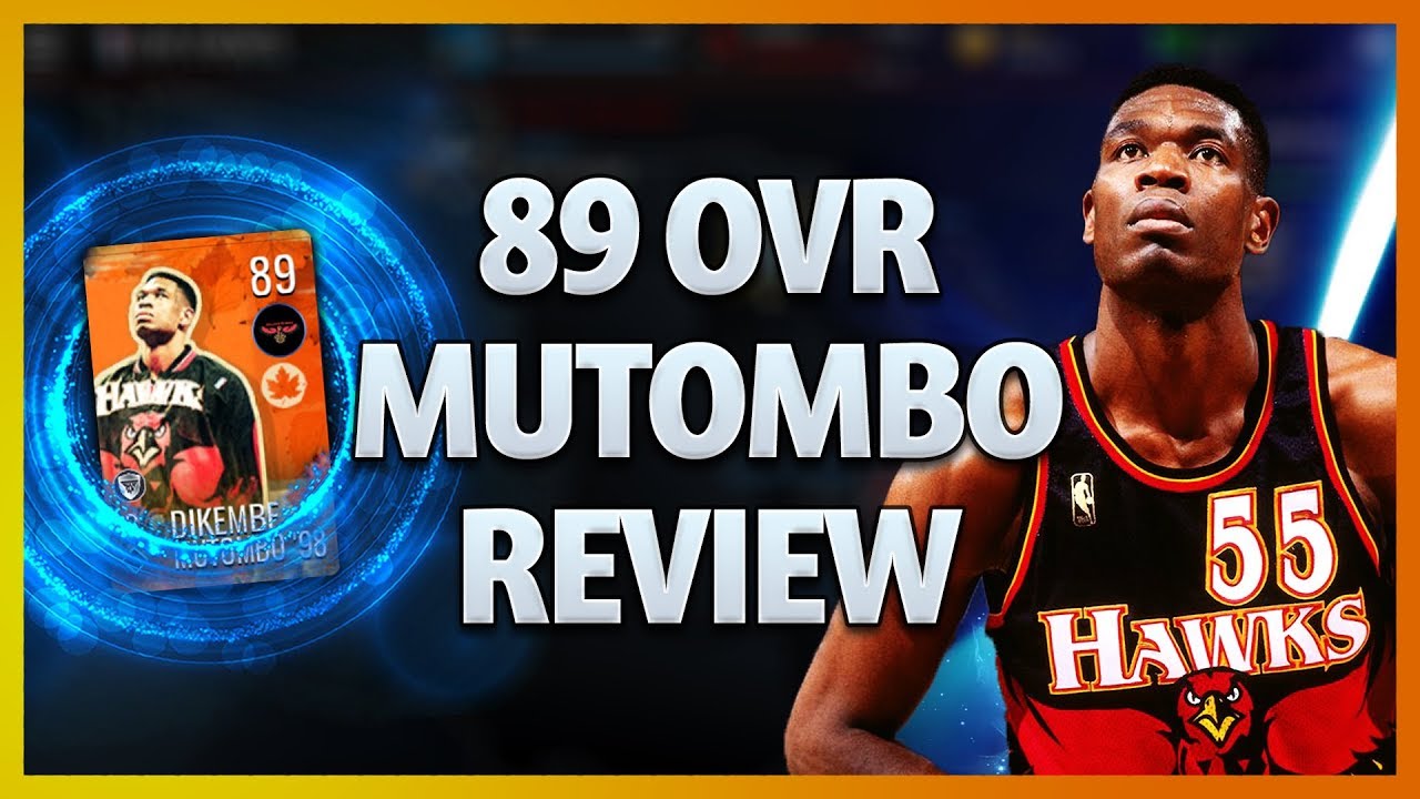 Harvest Master 89 OVR Dikembe Mutombo Gameplay Review - NBA LIVE Mobile