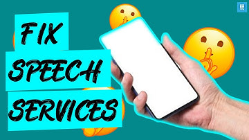 Fix Speech Services by Google Downloading English US Update Waiting for Network Connection Error!