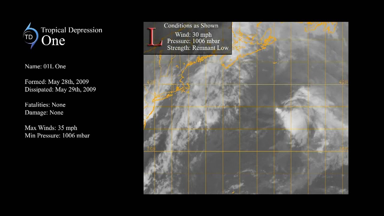2009 - Tropical Depression One - YouTube