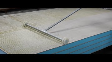 Solfre1 Foam Bonding with Hand Rake Bead System