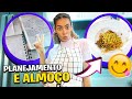 Como planejar a semana + Almoço fácil (MACARRÃO COM CARNE) l Rotina de dona de casa l   faladantas