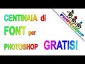 Font per photoshop tutorial italiano, photoshop tutorial ita font e caratteri