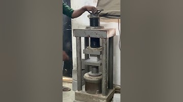 Compressive strength test for AAC Block | 100mmX100mm size | Lab test | #construction #shorts
