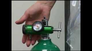 How to set up your oxygen E tank