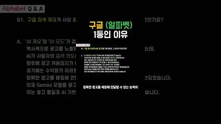 구글(GOOGL), 1등일 수 밖에 없는 이유