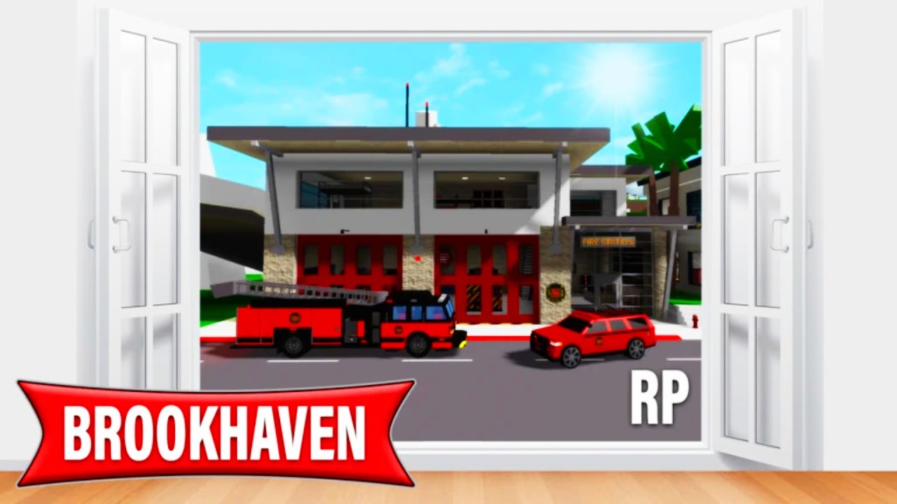 ROBLOX BROOKHAVEN🏡RP NEW FIRE STATION UPDATE OUT NOW! (Remodeled Fire ...