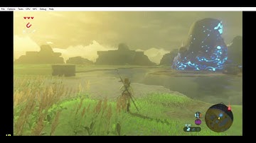 CEMU 1.12.0d The Legend Of Zelda Breath Of The Wild i3 6100 integrated  640x360