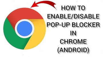How To Enable/Disable Pop-up Blocker In Google Chrome(Android) || Rsha26 Solutions