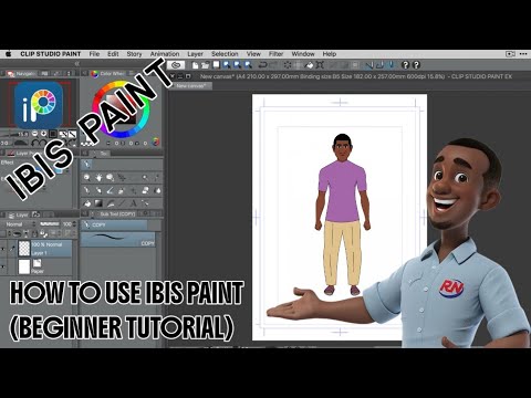 HOW TO USE IBIS PAINT (BEGINNER TUTORIAL)#ibisPaint, #DigitalArt# ...