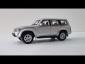 NISSAN PATROL GU (Y61) 1/64 SCALE DIECAST MODEL 4X4 OFFROAD CAR REVIEW MADE BY PAUDI MODEL #nissan