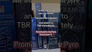 Romantic fantasy novel Promised to the Pyre is out now 🤩😍🔥 #booktube #bookish #bookrecs