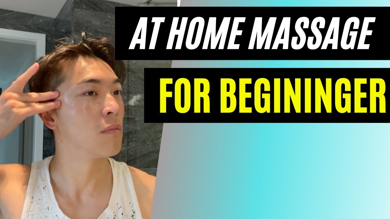 facial massage for beginners at home lymphatic drainage massage