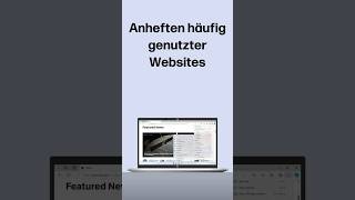 Anheften Häufig Genutzter Websites Hp Support