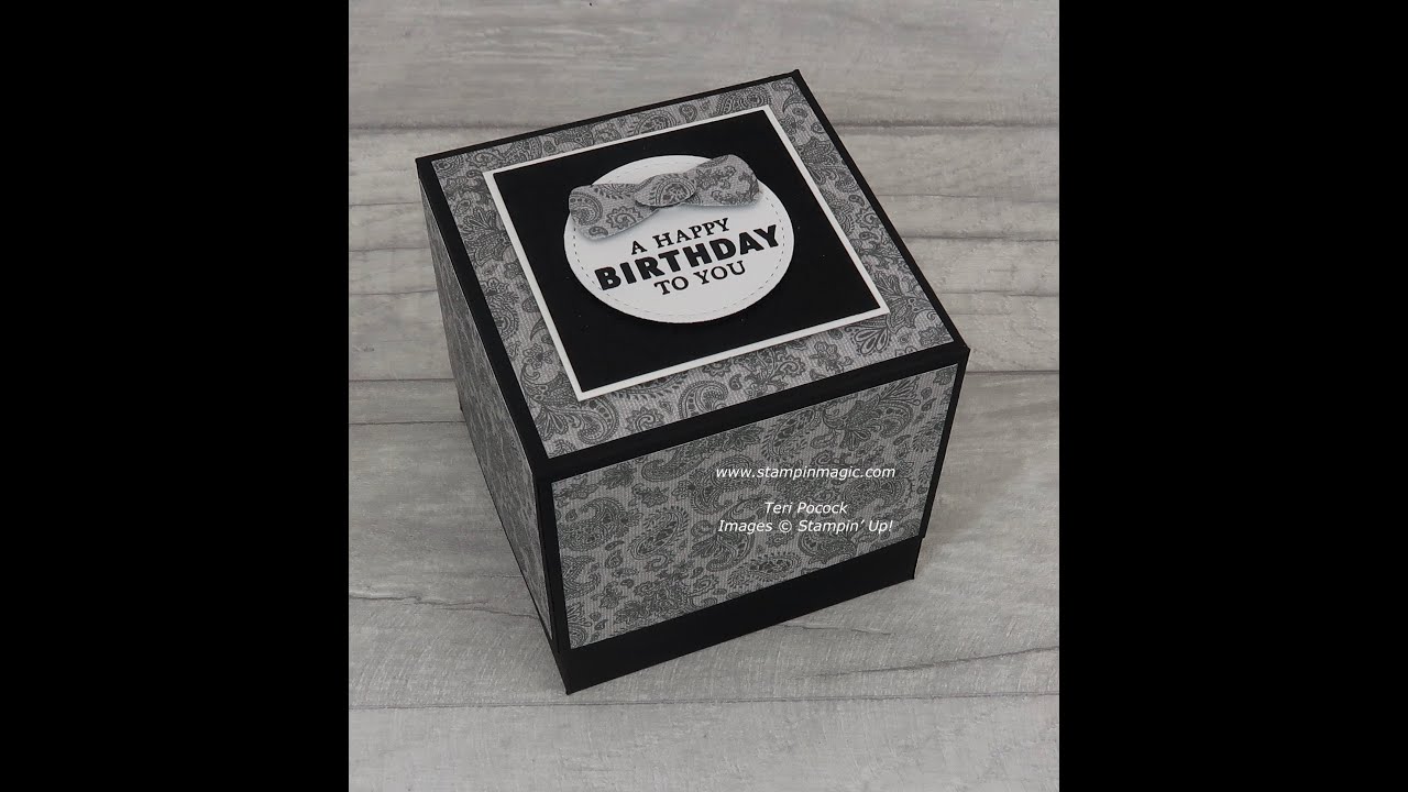 Handsomely Suited - Stylish Masculine Gift Box - (3½