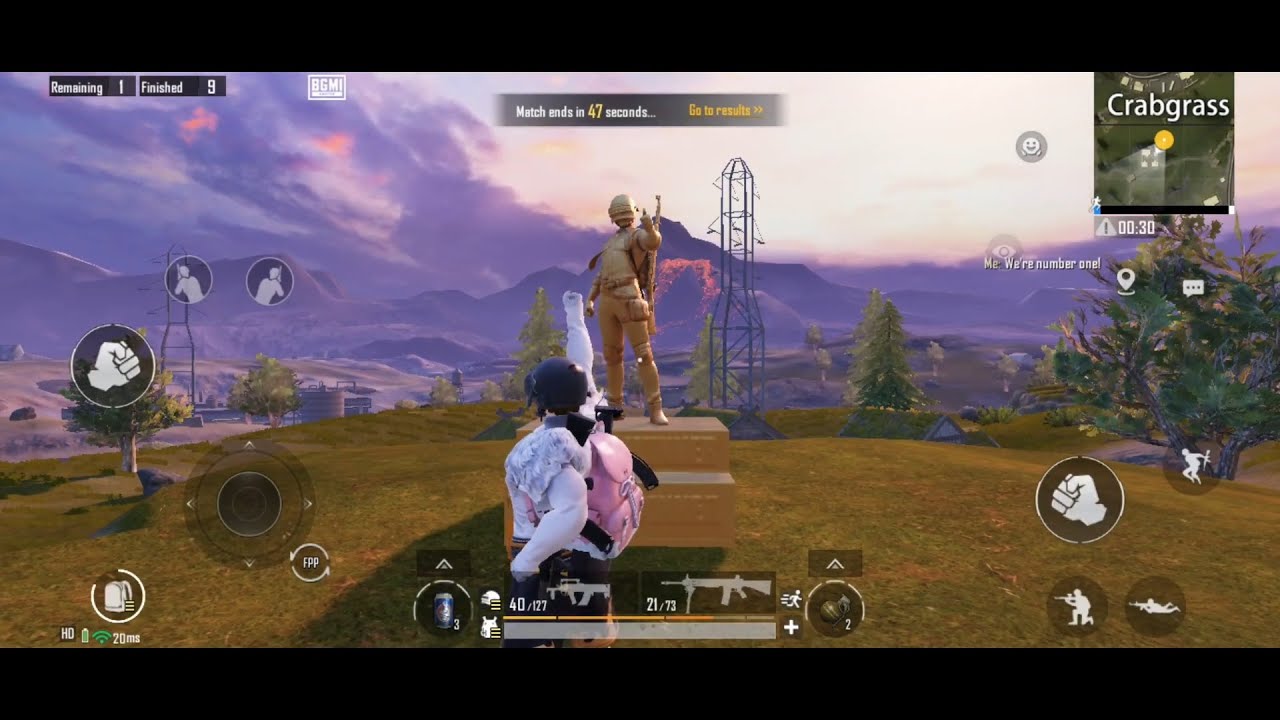 PUBG Mobile Solo chicken dinner in Livik 2023 