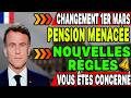 Pension de réversion : Nouvelle réforme dès mars 2026 – Êtes-vous impacté ?