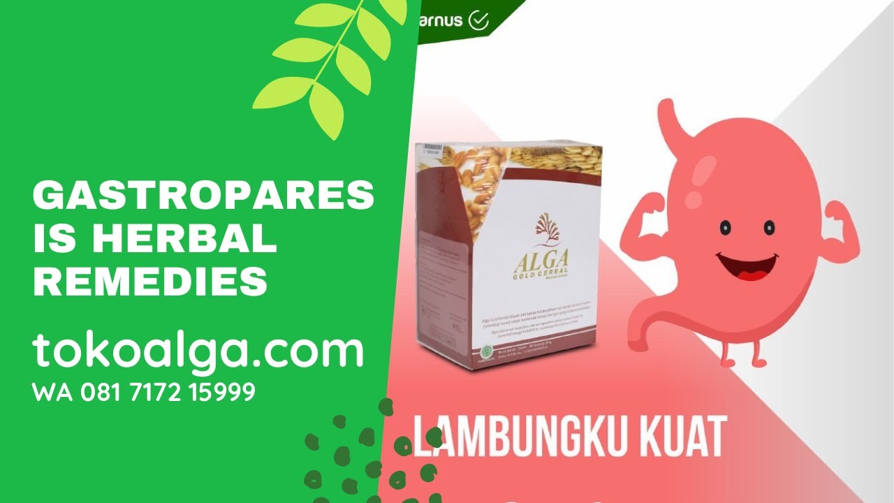 Gastroparesis Herbal Remedies Info Hubungi 0817 1721 5999 YouTube